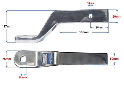 Trojan Ball Mount 4 Inch Aluminum 3600KG High Performance Towing for Heavy Trailers and Caravans – view 1