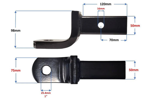 Tow Ball Mount TBM 65111 By Trojan Heavy Duty Adjustable Height Towing For Trucks And Trailers – view 3