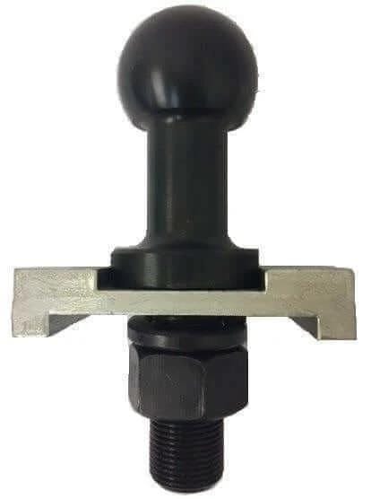 Tow Ball 50mm Trojan Tall Kit 3500kg Black High Clearance for Caravans and Trailers