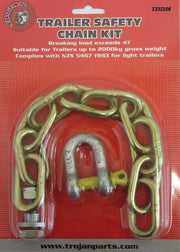 Trailer Safety Chain Kit for up to 2000kg T335108 – view 1