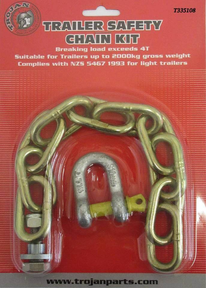 Trailer Safety Chain Kit for up to 2000kg T335108 – view 1