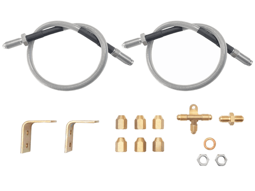 Brake Hose And Fitting Kit Single Axle Stainless Steel Trojan For Trailers Durable Braking System – view 1