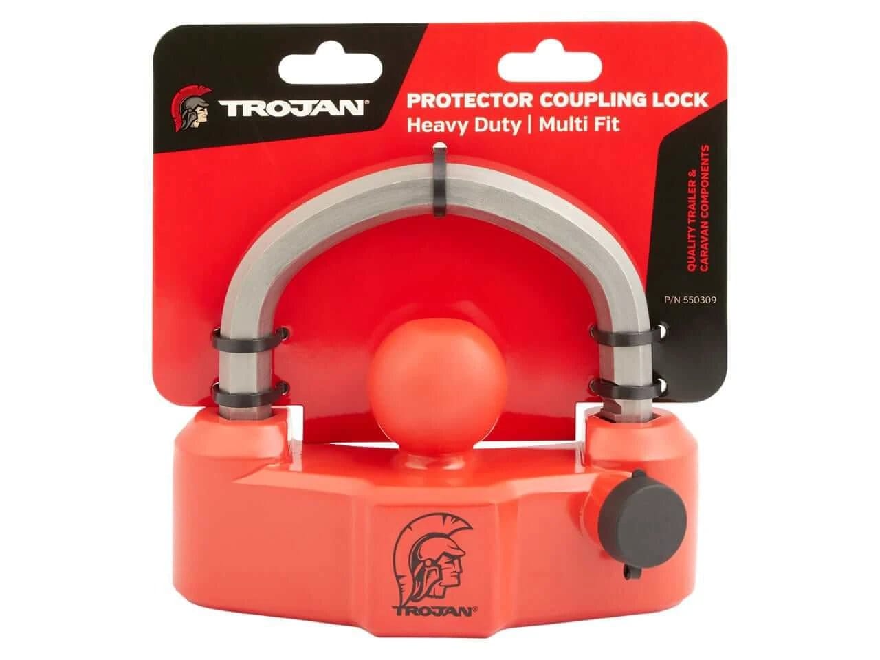 Trojan Trailer Brake Hoses & Parts Coupling Lock HD Protector Trojan Heavy Duty Coupling Lock HD Protector