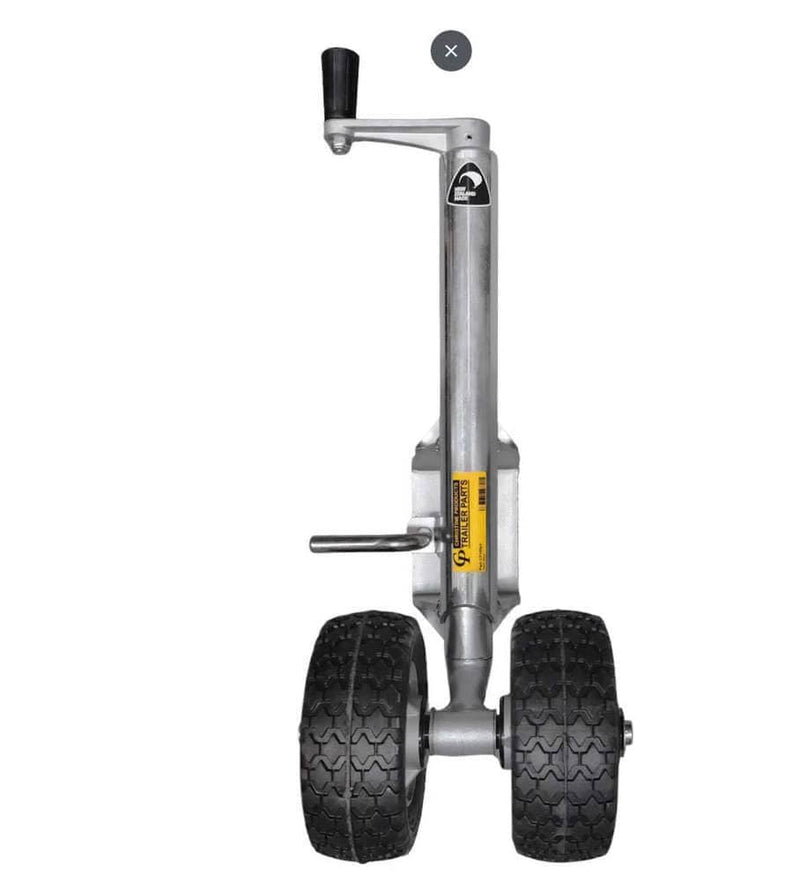 Trojan Trailer Jockey Wheels CP JW Twin 190 Bolt On 500kg Cap Trojan CP JW Twin 190 Bolt On Twin Wheel 500kg Caster