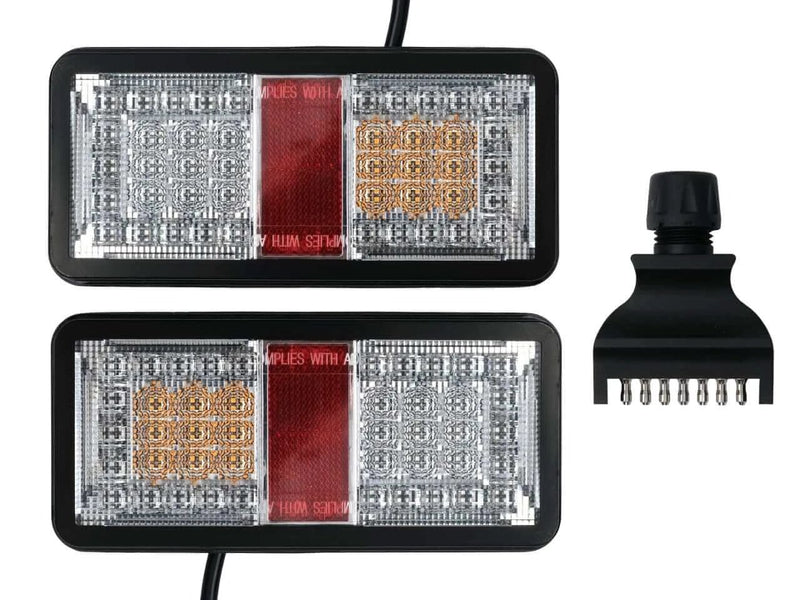 Rectangular LED Multi Volt Submersible Combination Light Kit T371071 – view 5