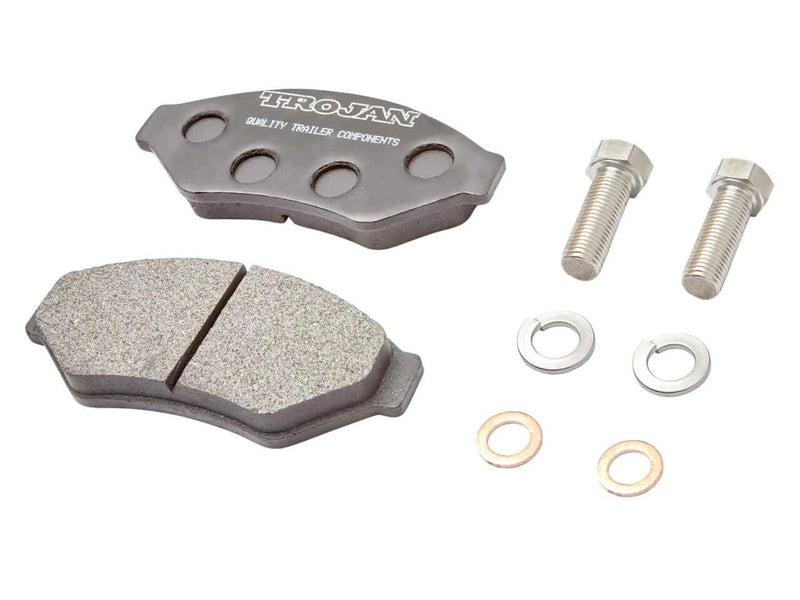 Trojan Caliper Hydraulic Cast Iron One Unit for Heavy Trailers Corrosion-Resistant SG Iron Geomet Plating – view 2