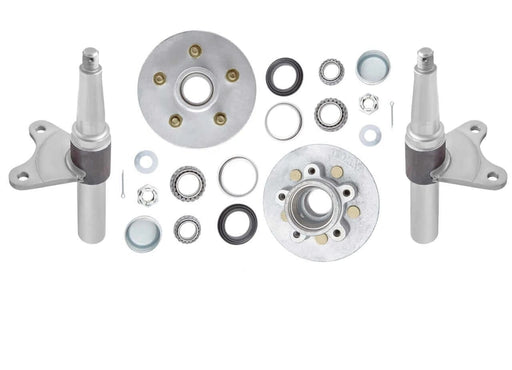Trojan Hub and Stub Kits 2000kg High Capacity 2pc 5 by 120 by seven sixteenths Duratorque Beams NZ Trailers