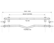 Trojan Duratorque Gull Wing Low Rider Trailer Suspension – view 2