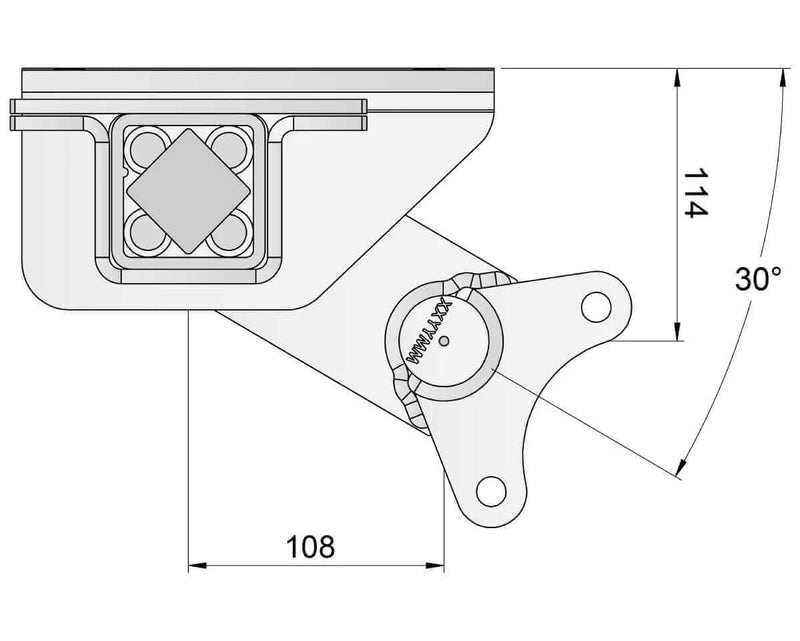 Half-beam Duratorque Left - 1500kg Per Pair - Retro – view 4