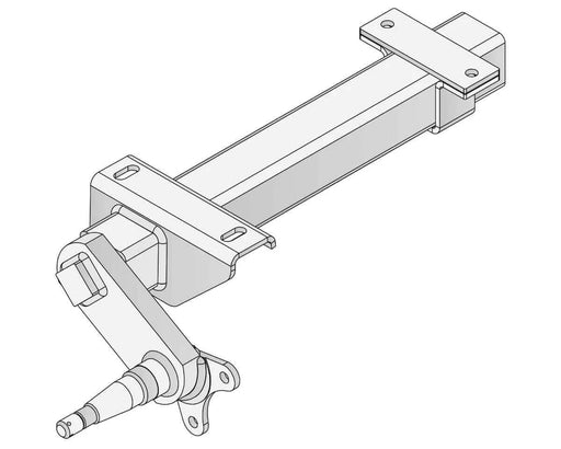 Half-beam Duratorque Left - 1500kg Per Pair - Retro – view 1
