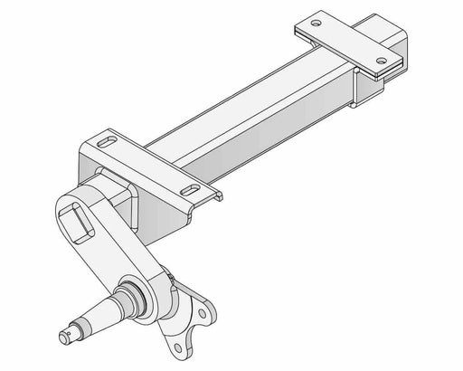 Half Beam Duratorque Left Trojan 1100kg Capacity for Industrial Heavy Duty 2200kg Per Pair – view 1