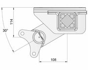 Half-beam Duratorque Right - 1500kg Per Pair - Retro - – view 4