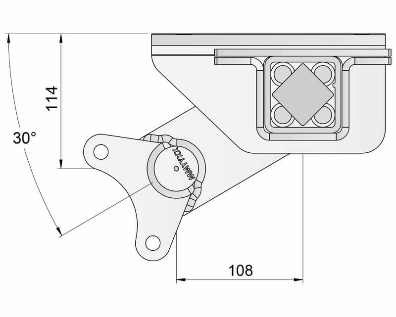 Half-beam Duratorque Right - 1500kg Per Pair - Retro - – view 4