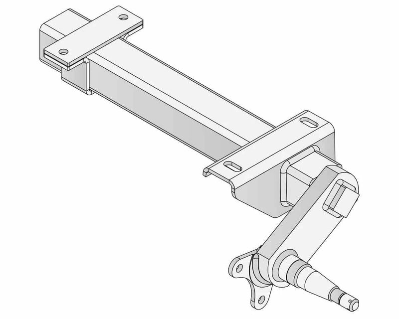 Half-beam Duratorque Right - 1500kg Per Pair - Retro - – view 1