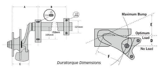 Half-beam Duratorque Right - 2200kg Per Pair T092040RH – view 1