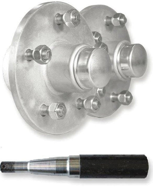 Trojan Hub And Stub Kit 39mm Axles Non Braked Weld On