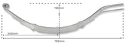 Trojan Long Series Multi-Leaf Slipper 6LF 1250kg High-Load Trailer Leaf Spring Assembly – view 1