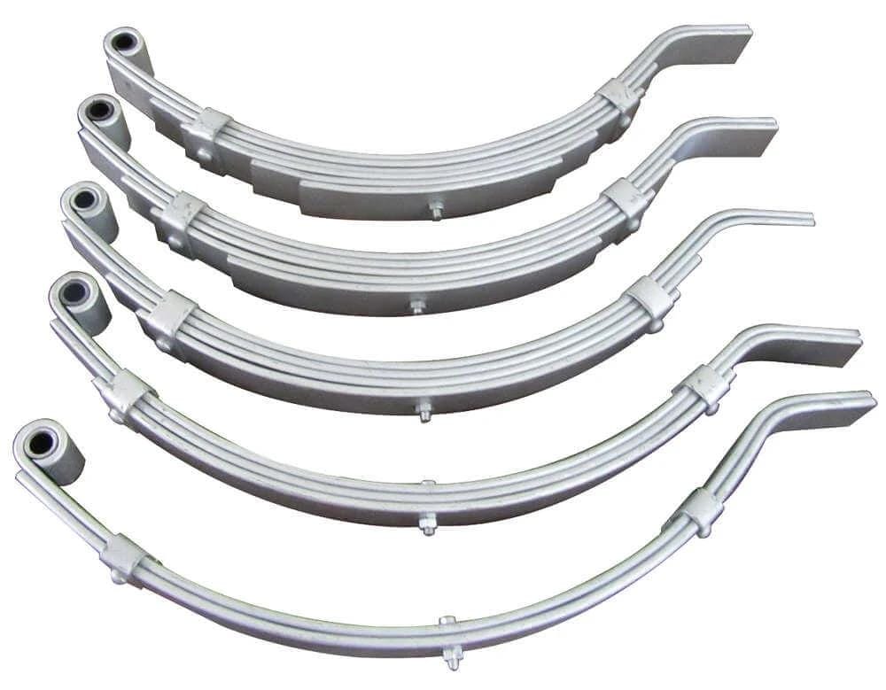 Trojan Multileaf Deep Set Spring 50mm 2LF 770kg Pair Heavy Duty Dacromet Trailer Suspension