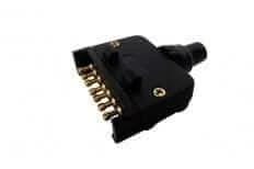 Trojan Trojan Trojan 7 Pin Flat Female Socket Weatherproof Tow Vehicle Trojan 7 Pin Flat Female Socket Tow Vehicle Side