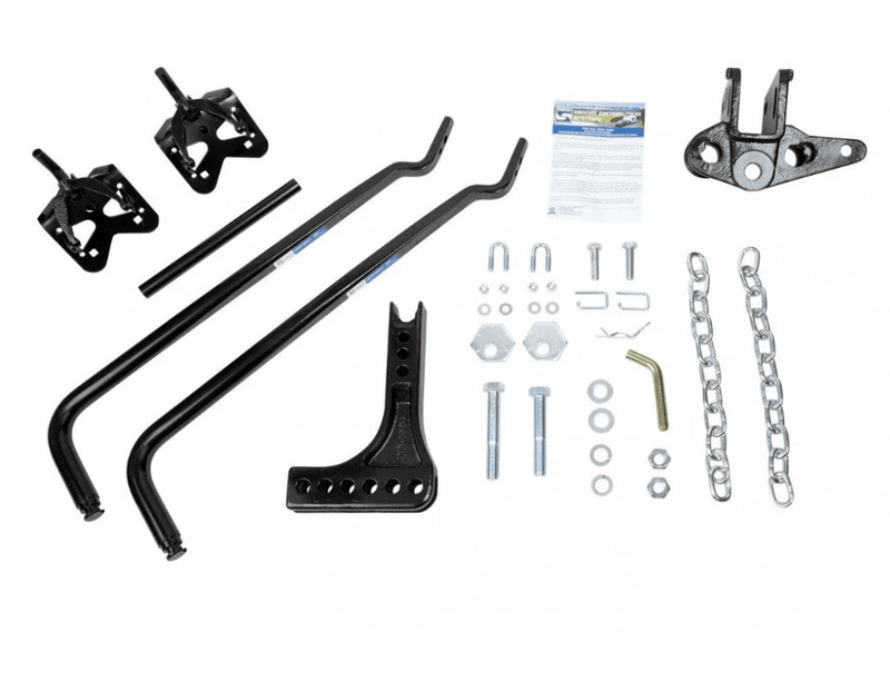 Trojan WDH 800LB 30 Inch Round S Bar W Cam Hitch for Heavy Tow Trailers Stability and Control – view 4
