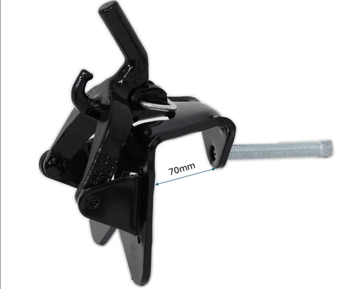 Trojan WDH 800LB 30 Inch Round S Bar W Cam Hitch for Heavy Tow Trailers Stability and Control – view 1