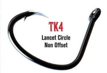 Trokar TK4 Lancet Circle 8/0 Hook Pkt7 Precision Penetration for Big Bait Anglers