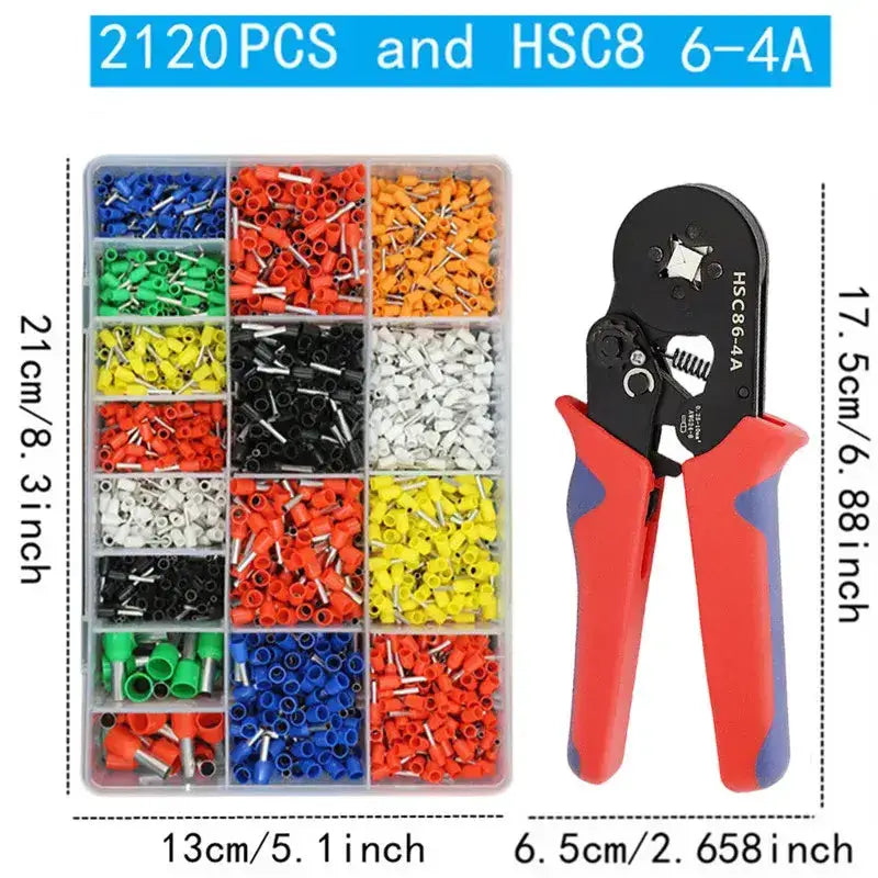 Tubular Terminal Crimping Pliers Set (different sets available) – view 10