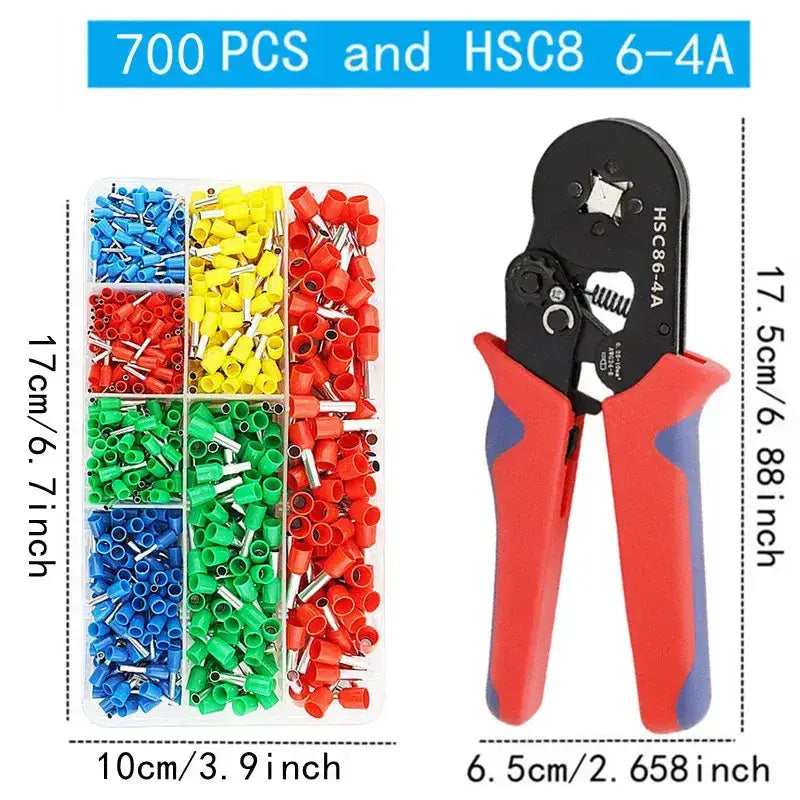 Tubular Terminal Crimping Pliers Set (different sets available) – view 8