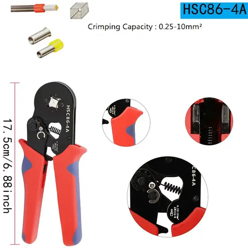 Tubular Terminal Crimping Pliers Set (different sets available) – view 3