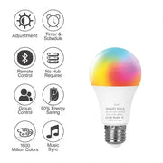 Habicare Smart LED Bulb 15W/18W E27/B22, Dimmable Smart LED Bulb 15W/18W E27/B22, Dimmable