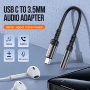 techplus Type C to 3.5mm Audio Adapter NZ L12-C Type C to 3.5mm Audio Adapter NZ L12C for USB C Devices