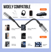 techplus Type C to 3.5mm Audio Adapter NZ L12-C Type C to 3.5mm Audio Adapter NZ L12C for USB C Devices