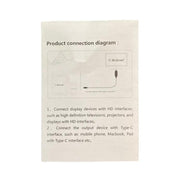 9eight5 Electronics Accessories Type C to HDTV Cable Type C to HDTV Cable