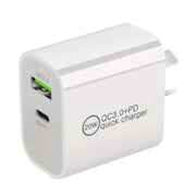 Type C & USB Power Adapter Wall Plug (NZ / AUS) – view 1