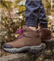 Waterproof High-Top Hiking Boots - Camel Brand – view 37