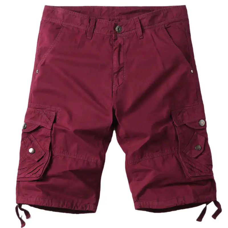 Men's Camouflage Multi-pocket Loose Work Shorts – view 20