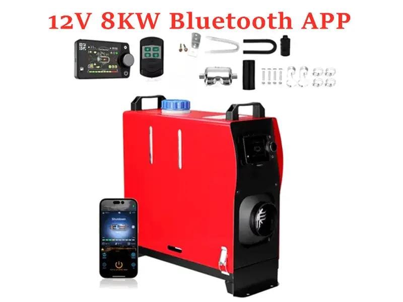 salelink.co.nz Unbranded Diesel Air Heater 12V 8KW Bluetooth App Diesel Air Heater 12V 8KW Bluetooth App | Action Outdoors NZ