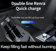 salelink.co.nz Unbranded Car Charger Fast Car Charger 120W Car Charger Fast Car Charger 120W | Action Outdoors NZ