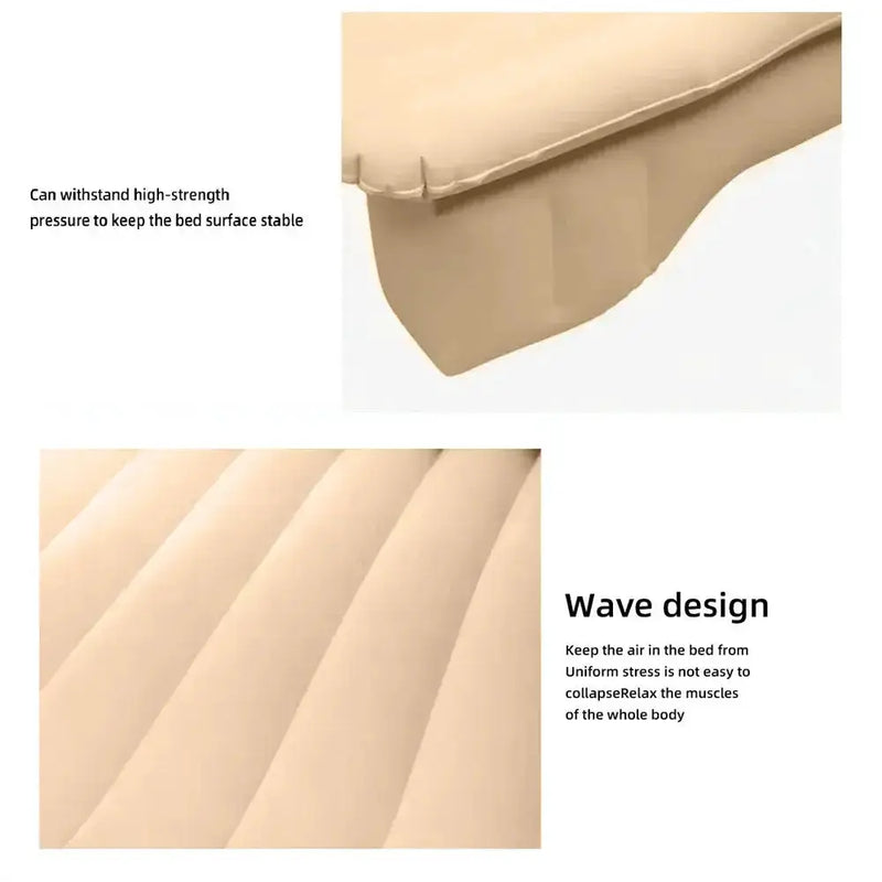 Ultra-Soft Inflatable Car Travel Bed (3 colours available) – view 2