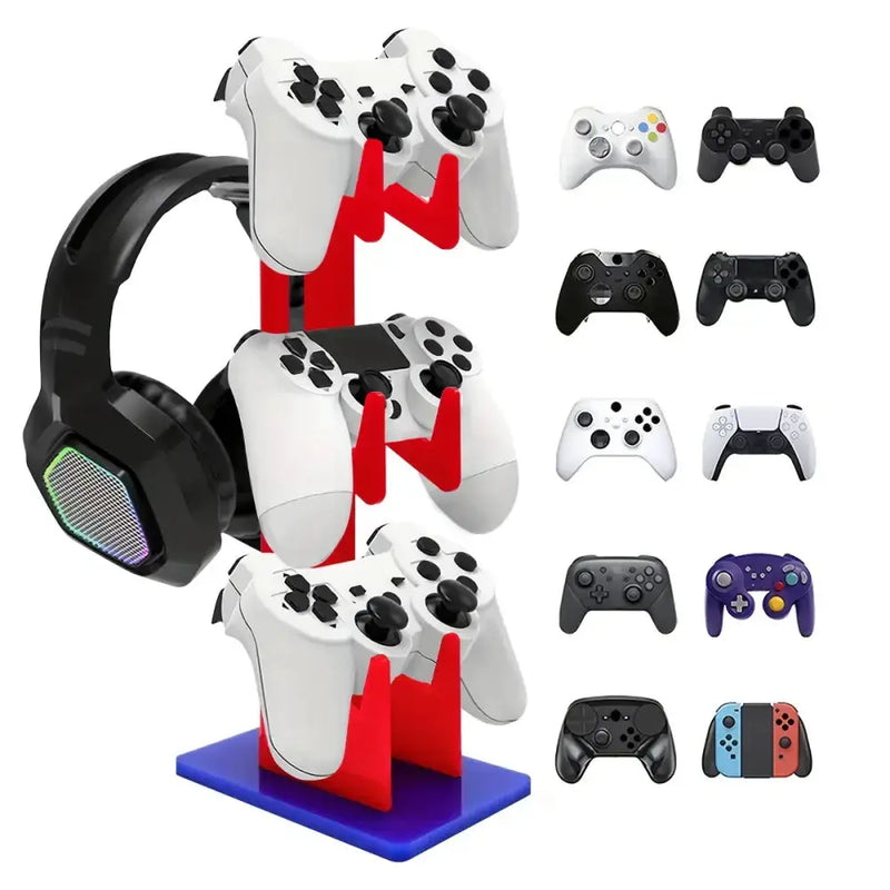 Universal 3-Layer Controller & Headphone Stand for PS5/PS4 (4 colours available) – view 7