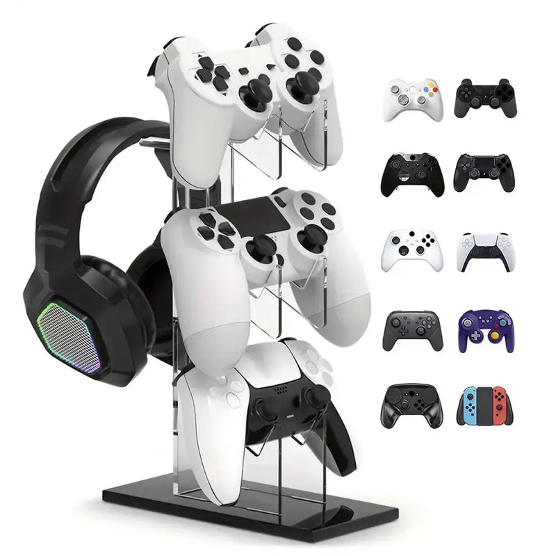 Universal 3-Layer Controller & Headphone Stand for PS5/PS4 (4 colours available) – view 6