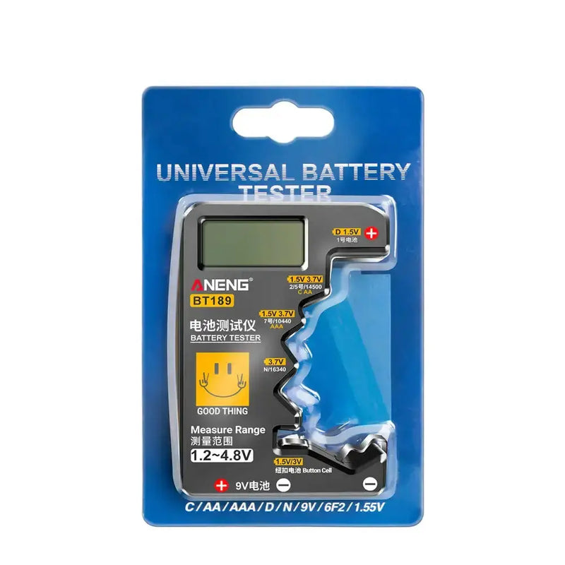 Universal Battery Tester for AA/AAA/C/D/9V/1.5V/3V (2 colours available) – view 6