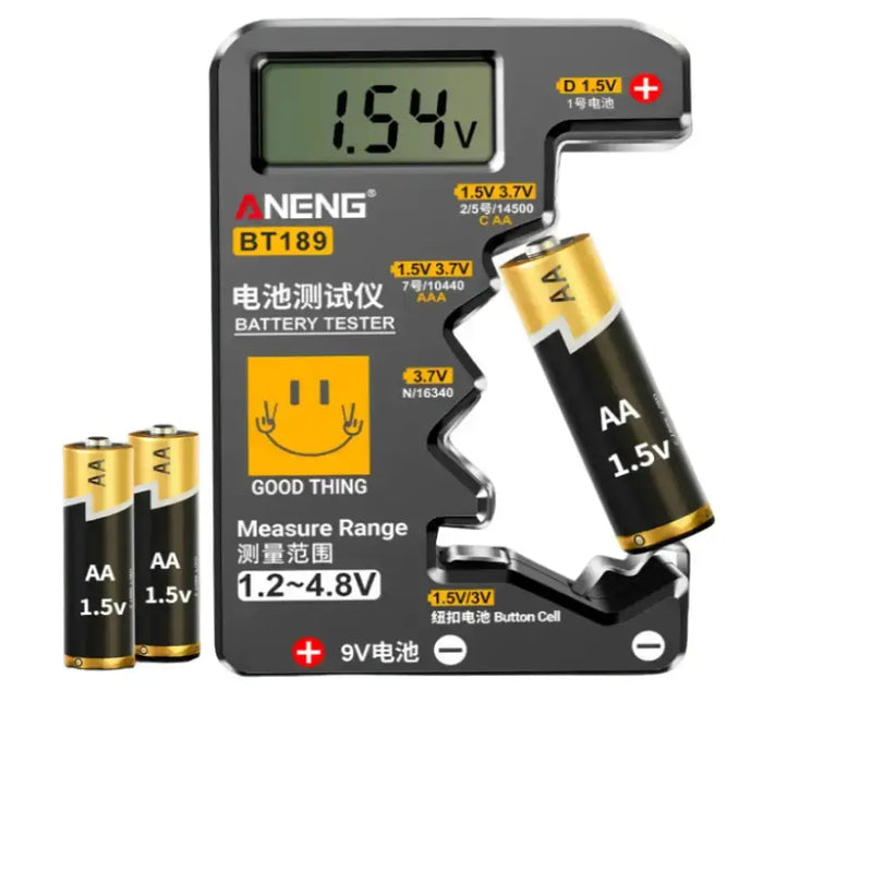 Universal Battery Tester for AA/AAA/C/D/9V/1.5V/3V (2 colours available) – view 4