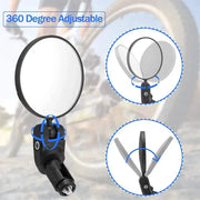 Habicare SS Universal Bicycle Rearview Mirror (1pc & 2pcs) Universal Bicycle Rearview Mirror (1pc & 2pcs)