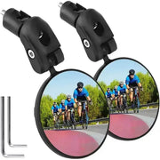Habicare SS Universal Bicycle Rearview Mirror (1pc & 2pcs) Universal Bicycle Rearview Mirror (1pc & 2pcs)