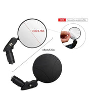 Habicare SS Universal Bicycle Rearview Mirror (1pc & 2pcs) Universal Bicycle Rearview Mirror (1pc & 2pcs)
