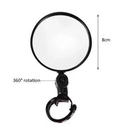 Habicare SS Universal Bicycle Rearview Mirror Convex Universal Bicycle Rearview Mirror Convex
