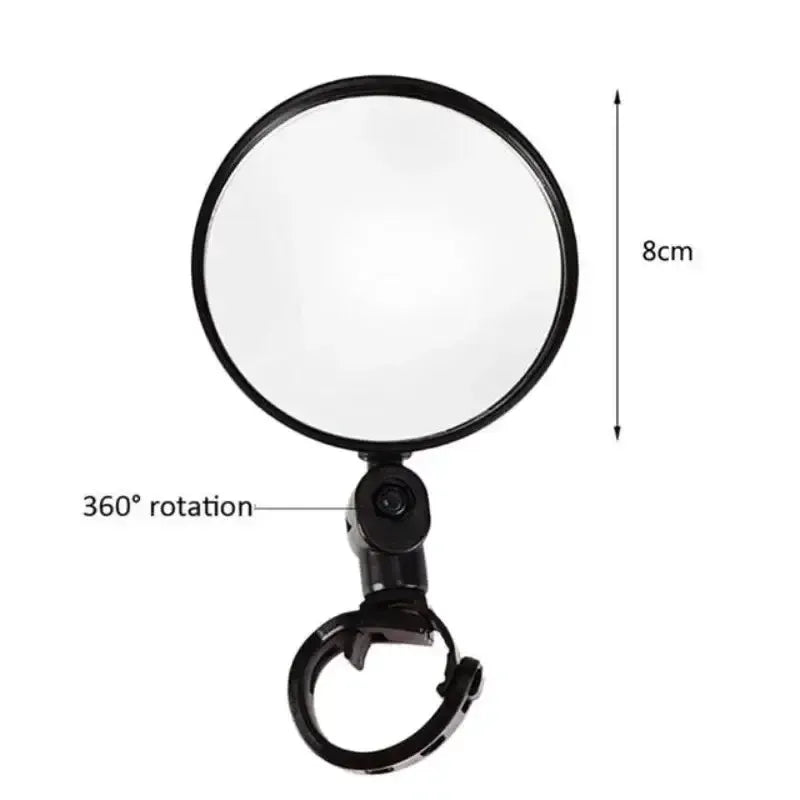 Habicare SS Universal Bicycle Rearview Mirror Convex Universal Bicycle Rearview Mirror Convex