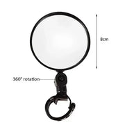 Habicare SS Universal Bicycle Rearview Mirror Convex Universal Bicycle Rearview Mirror Convex