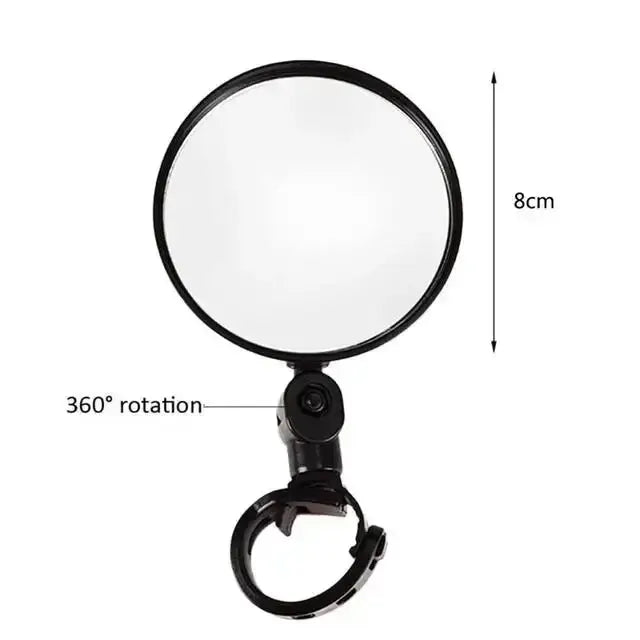 Habicare SS Universal Bicycle Rearview Mirror Convex Universal Bicycle Rearview Mirror Convex